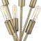 Homeroots 60 x 13.25 x 13.25 in. Perret 6-Light Aged Brass Floor Lamp 397932 - alternate 5